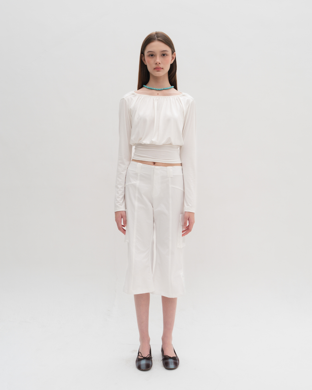 Sorelle Longsleeve Top - White