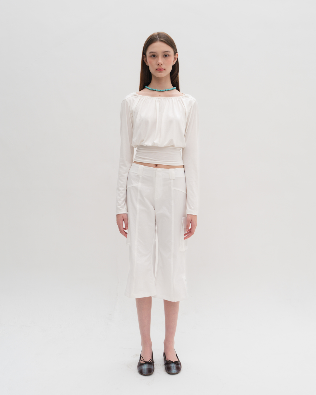 Sorelle Longsleeve Top - White