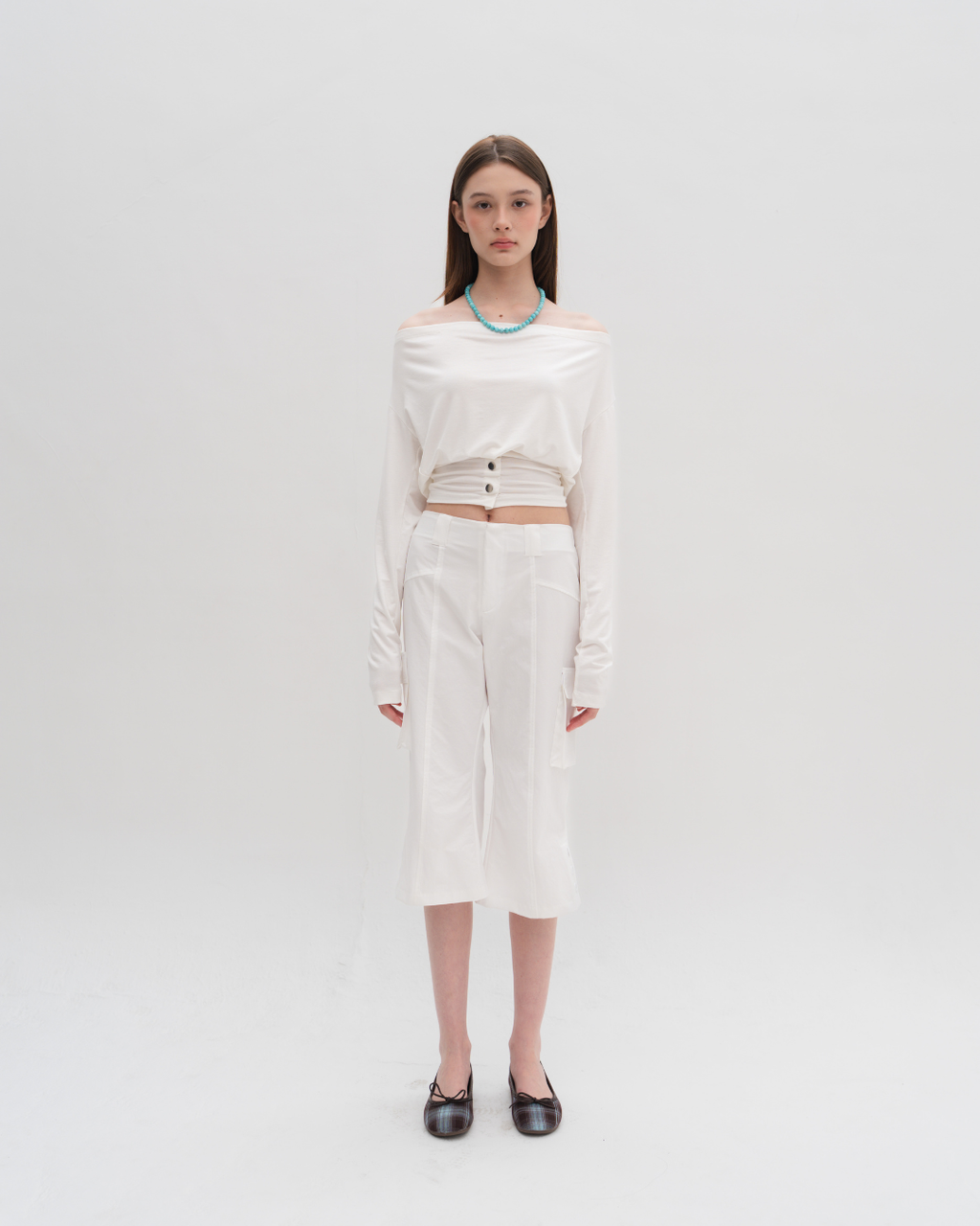Sorelle Longsleeve Top - White