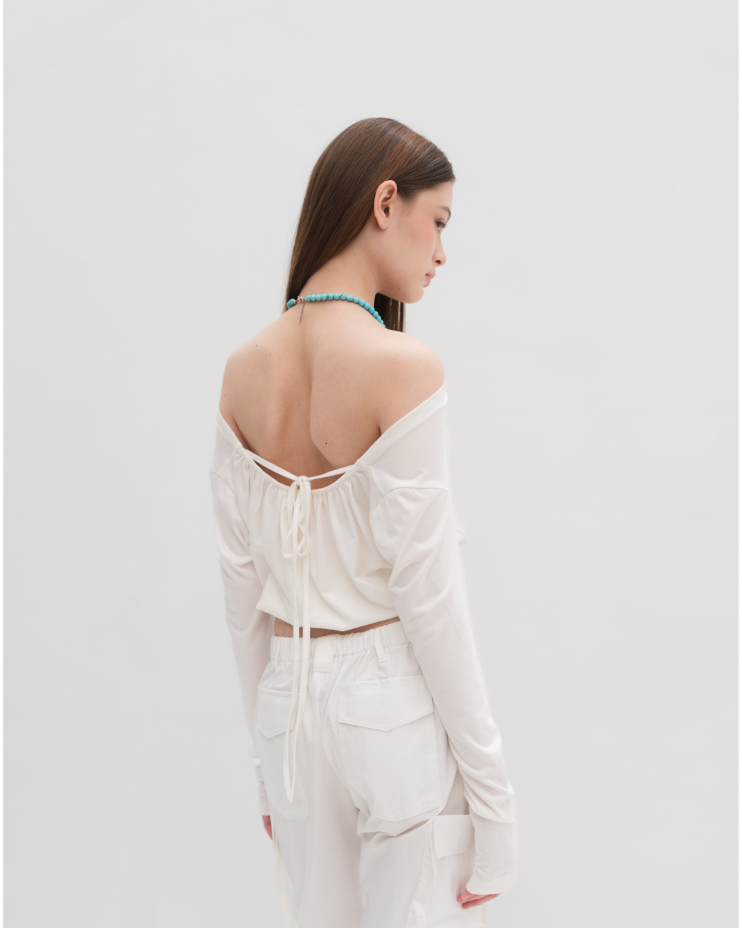 Sorelle Longsleeve Top - White