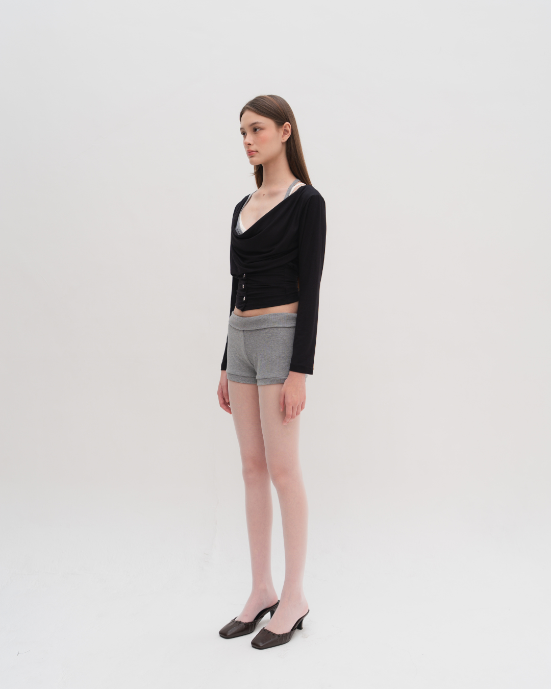 Sorelle Longsleeve Top - Black