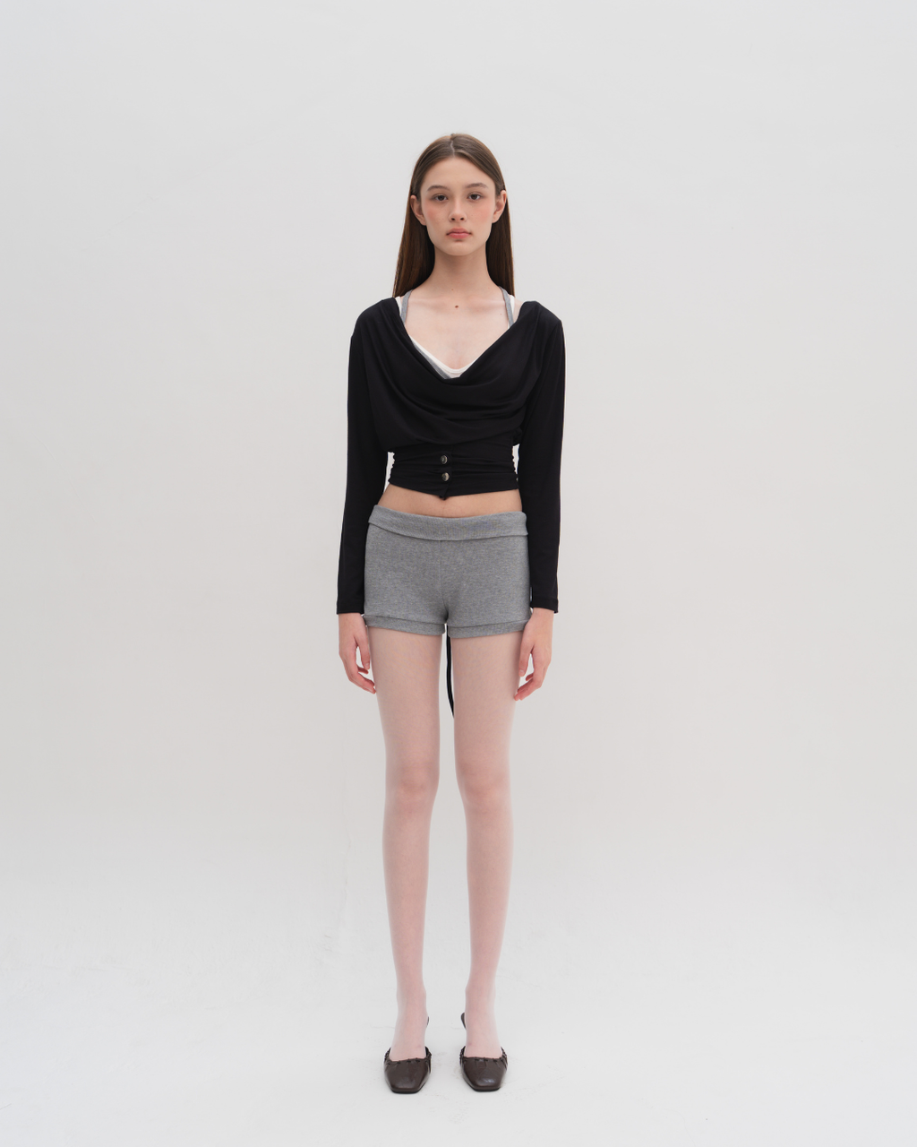Sorelle Longsleeve Top - Black