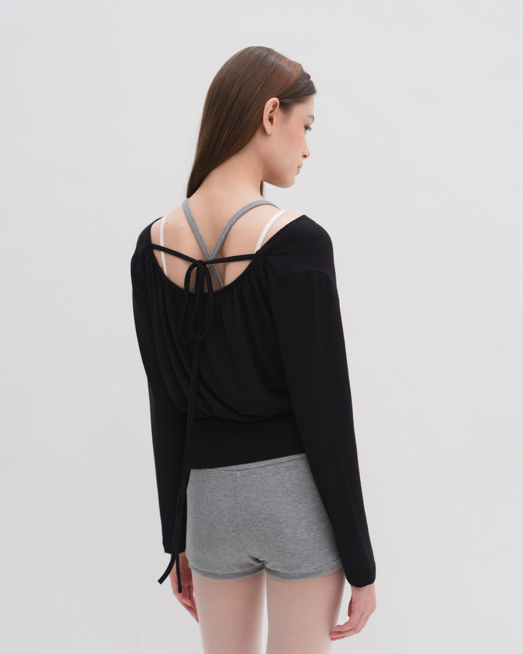 Sorelle Longsleeve Top - Black