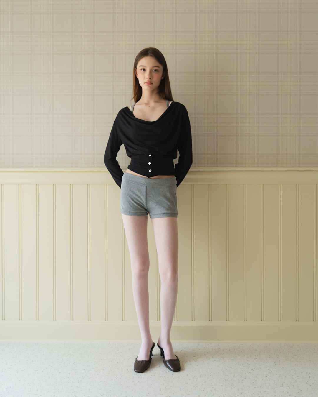 Sorelle Longsleeve Top - Black