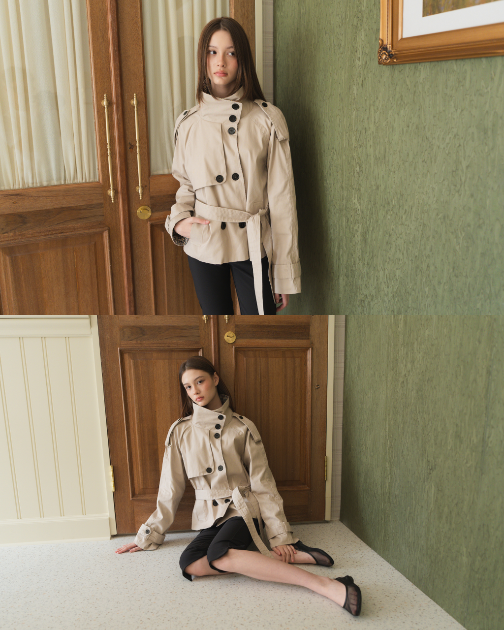 Aspen Trench - Beige
