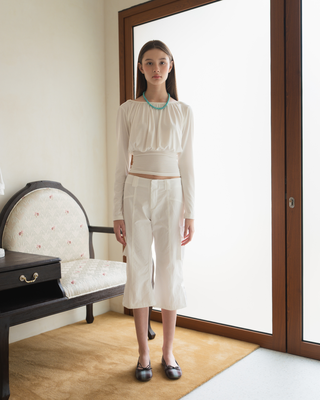 Sorelle Longsleeve Top - White