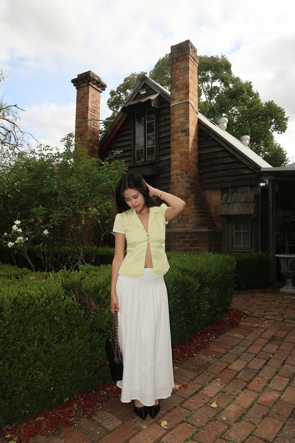 Naima Top - Yellow