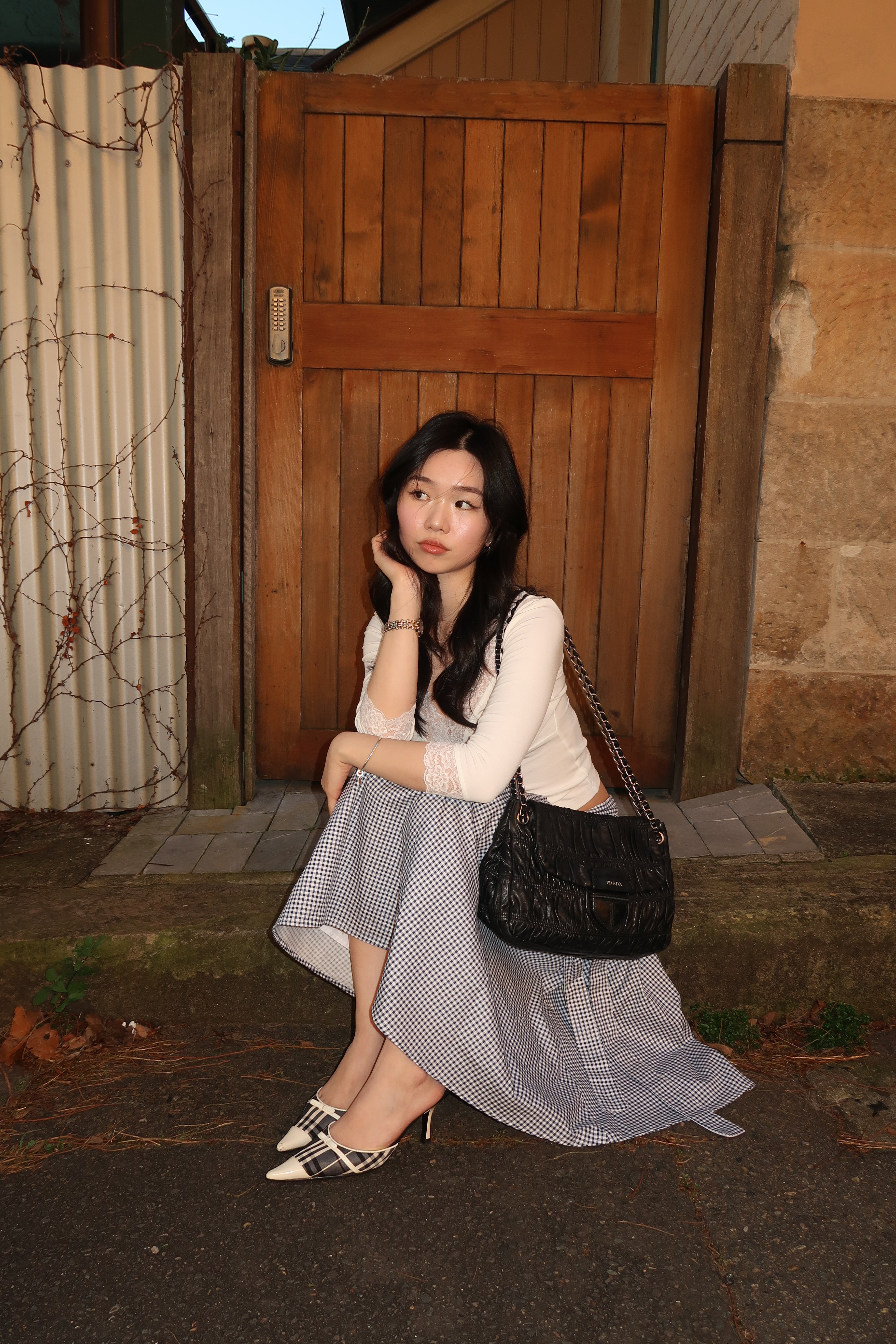Clarin 3/4 Sleeve Lace Top