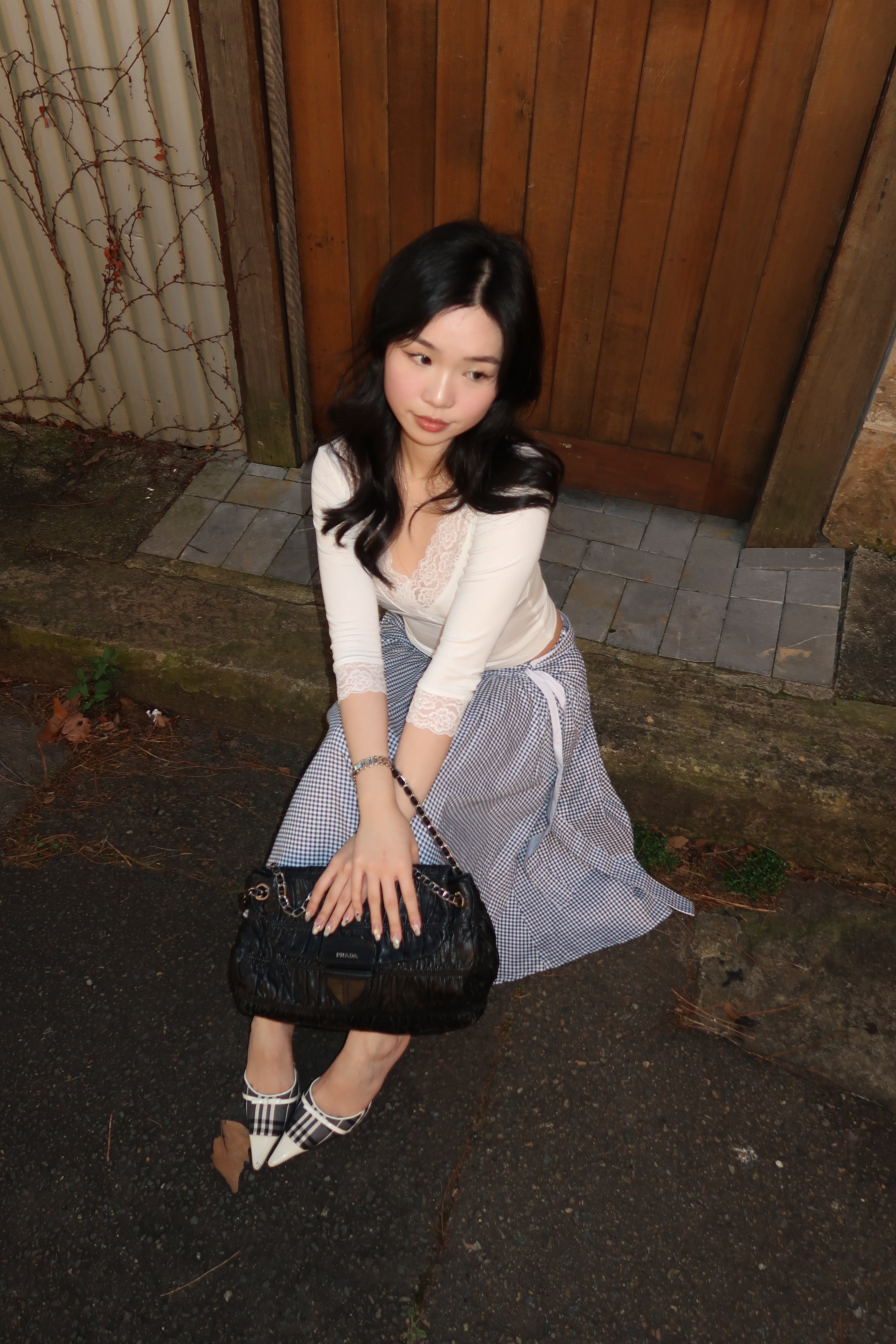 Clarin 3/4 Sleeve Lace Top