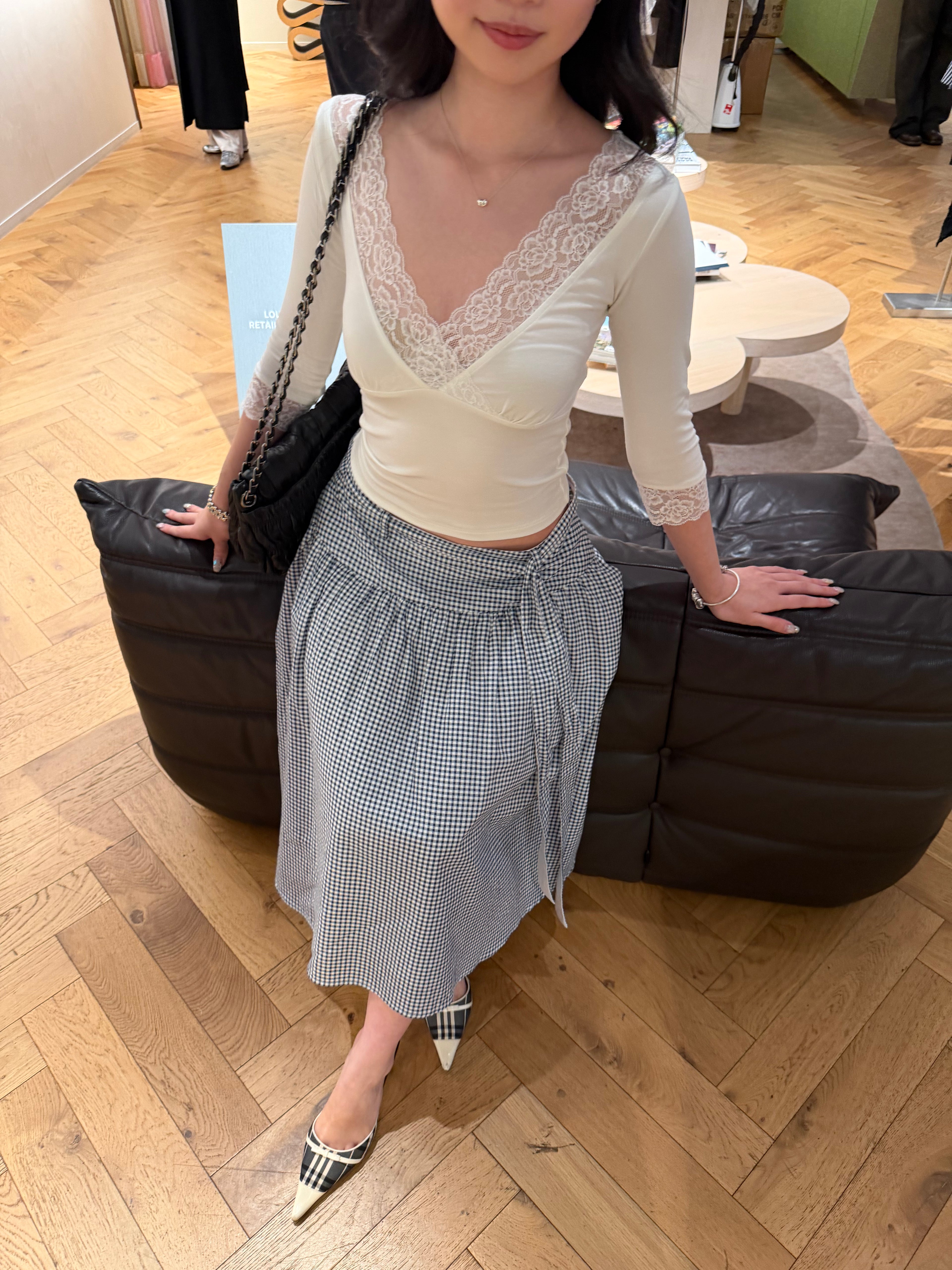 Jolene Midi Skirt Edition 2 (Gingham)