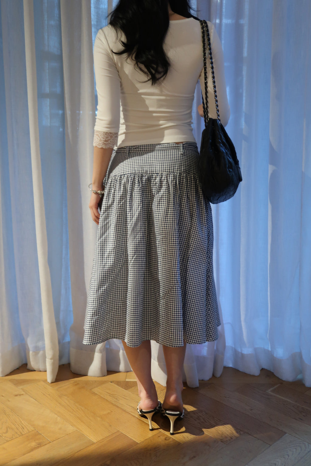 Clarin 3/4 Sleeve Lace Top