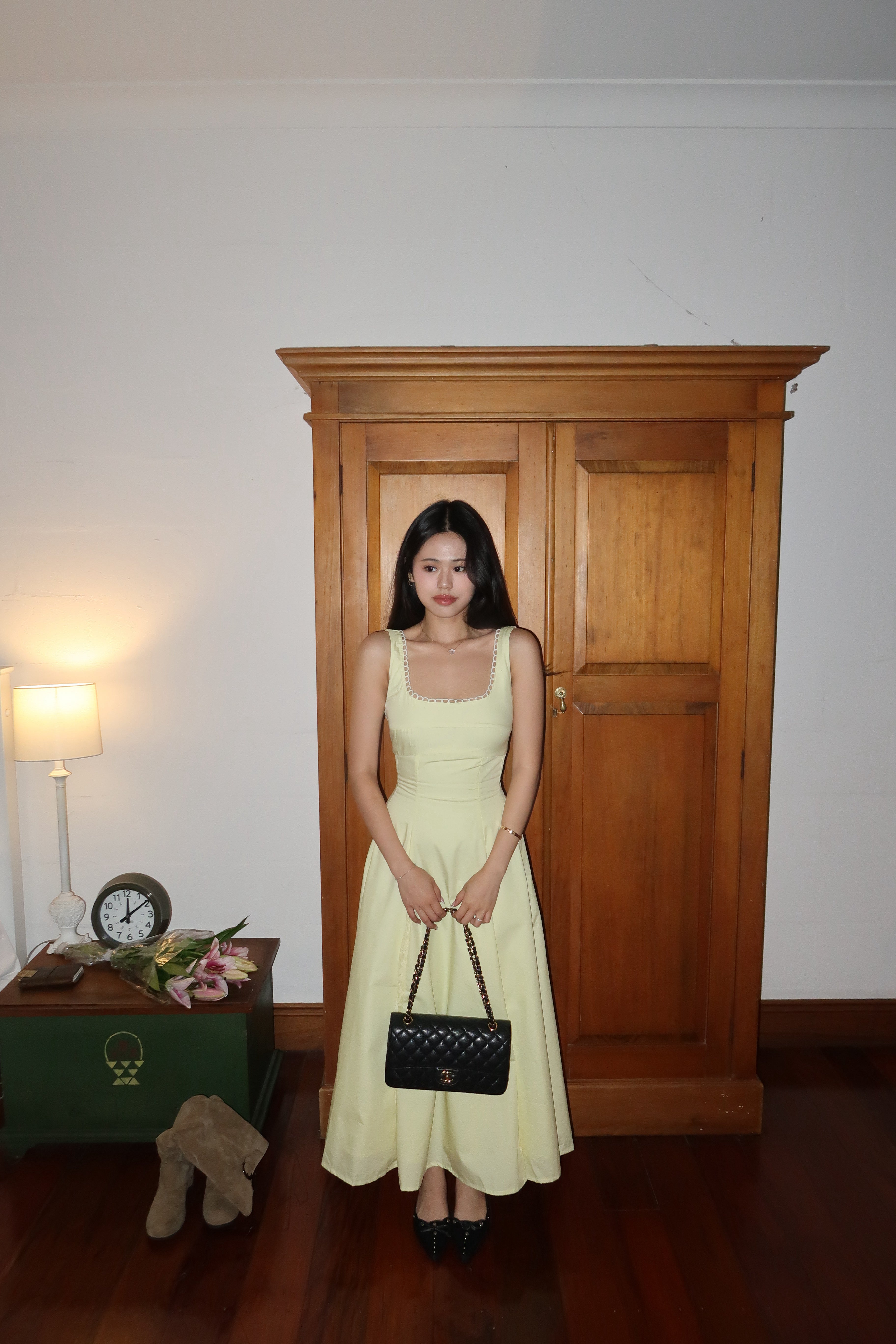 Delara Maxi Dress - Yellow
