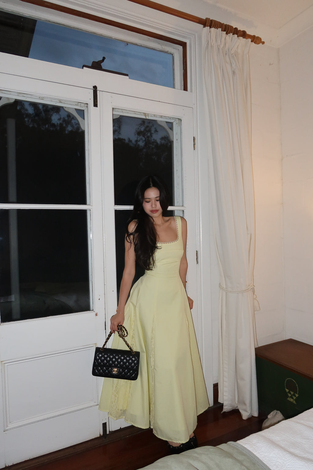 Delara Maxi Dress - Yellow