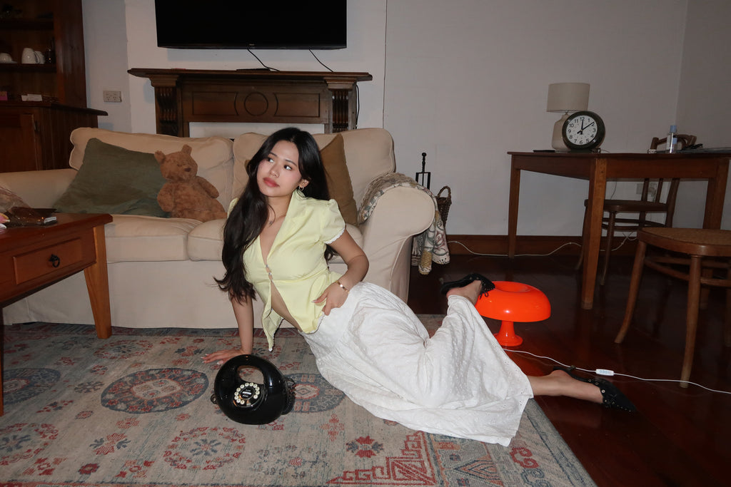Naima Top - Yellow