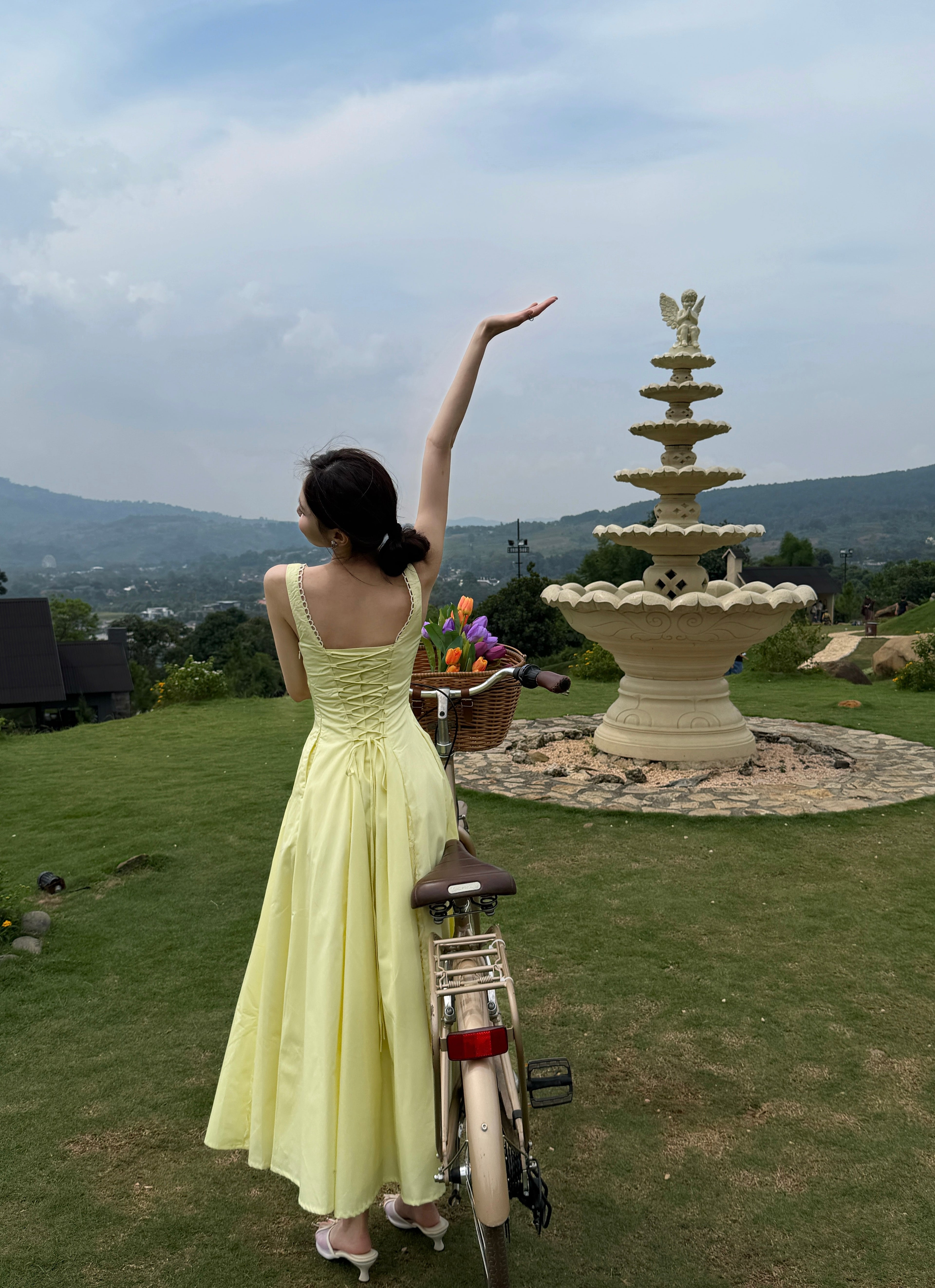 Delara Maxi Dress - Yellow